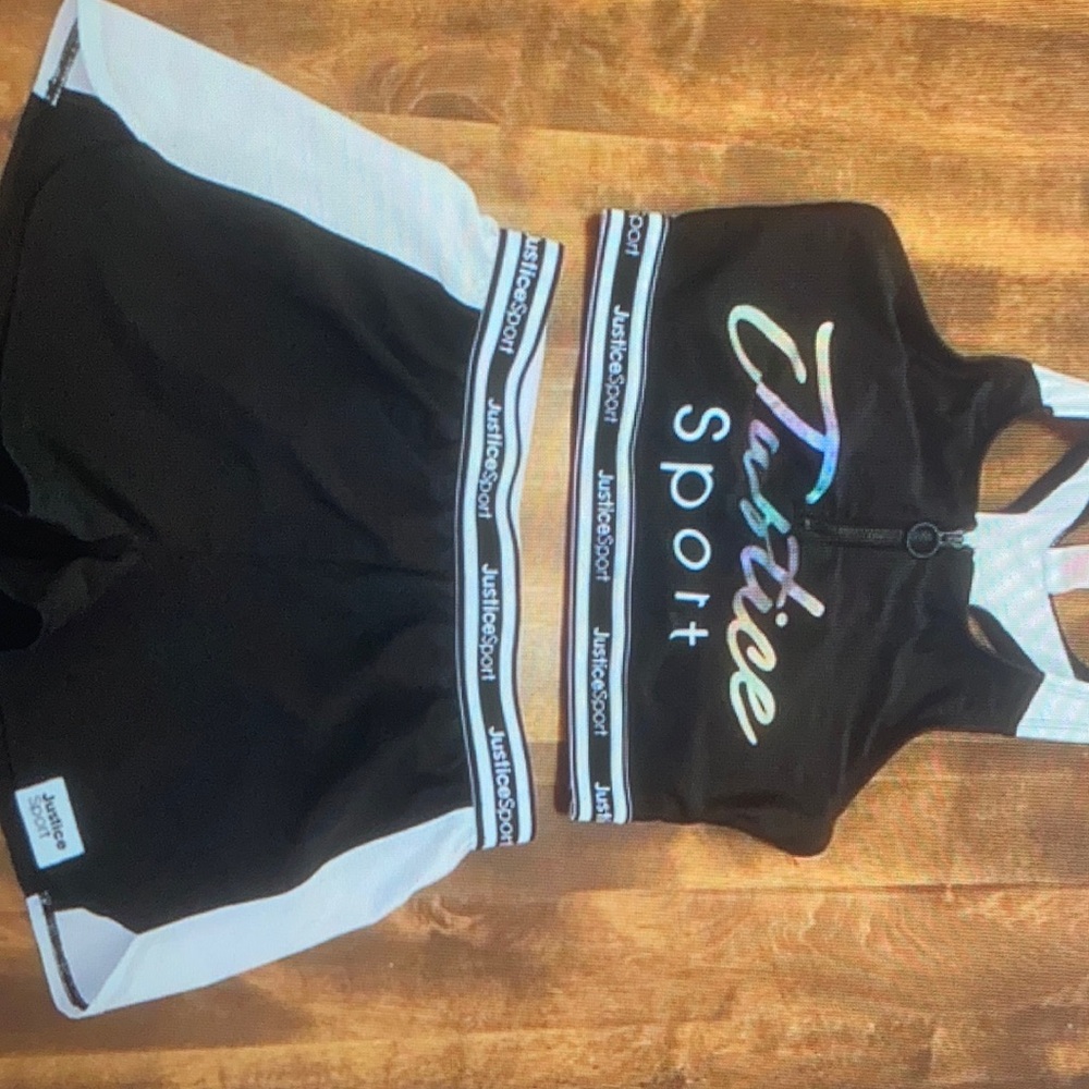 Girls Justice Sport top and bottom
